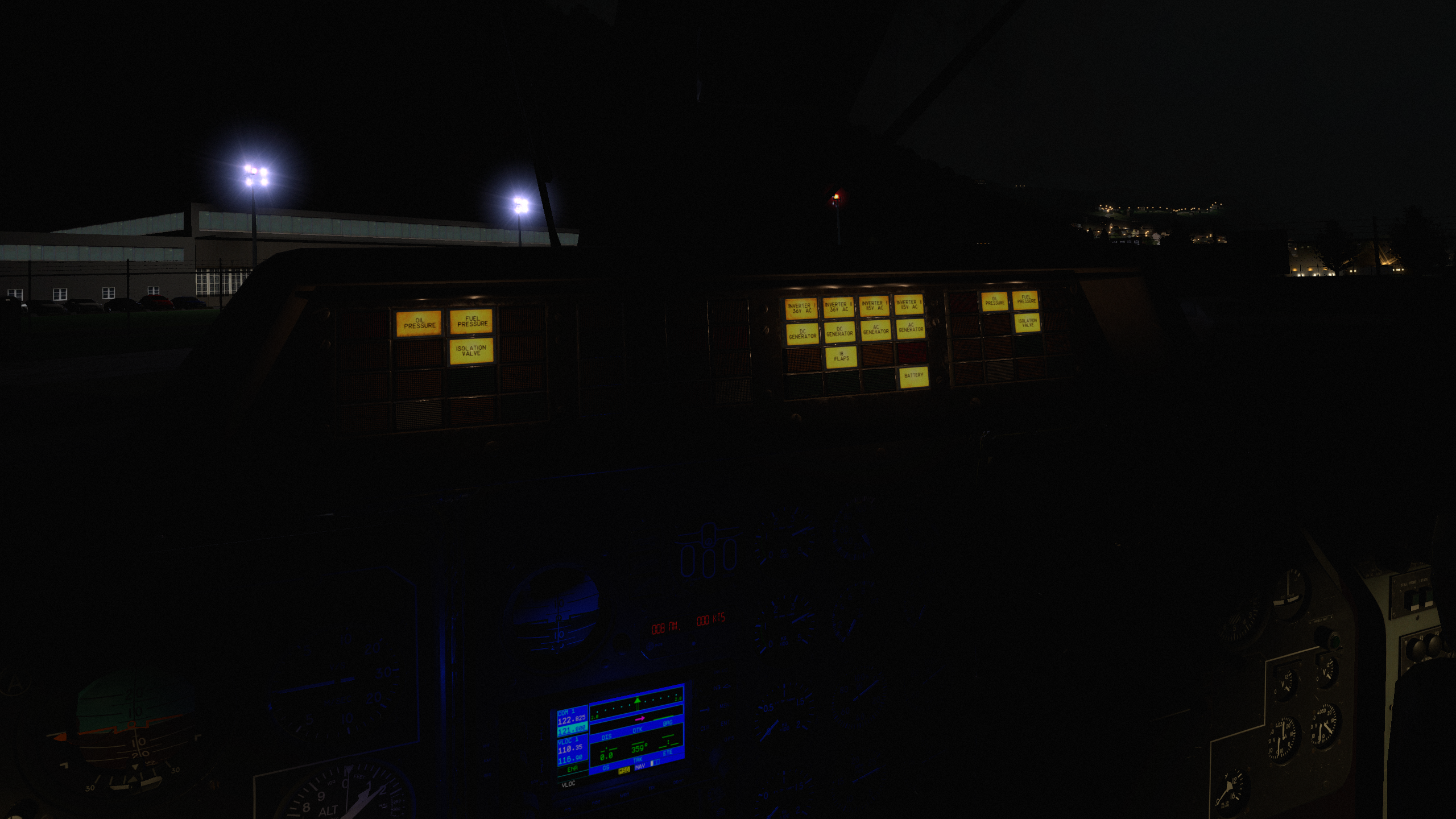 Let L-410 Turbolet - Cabin lights and lamps