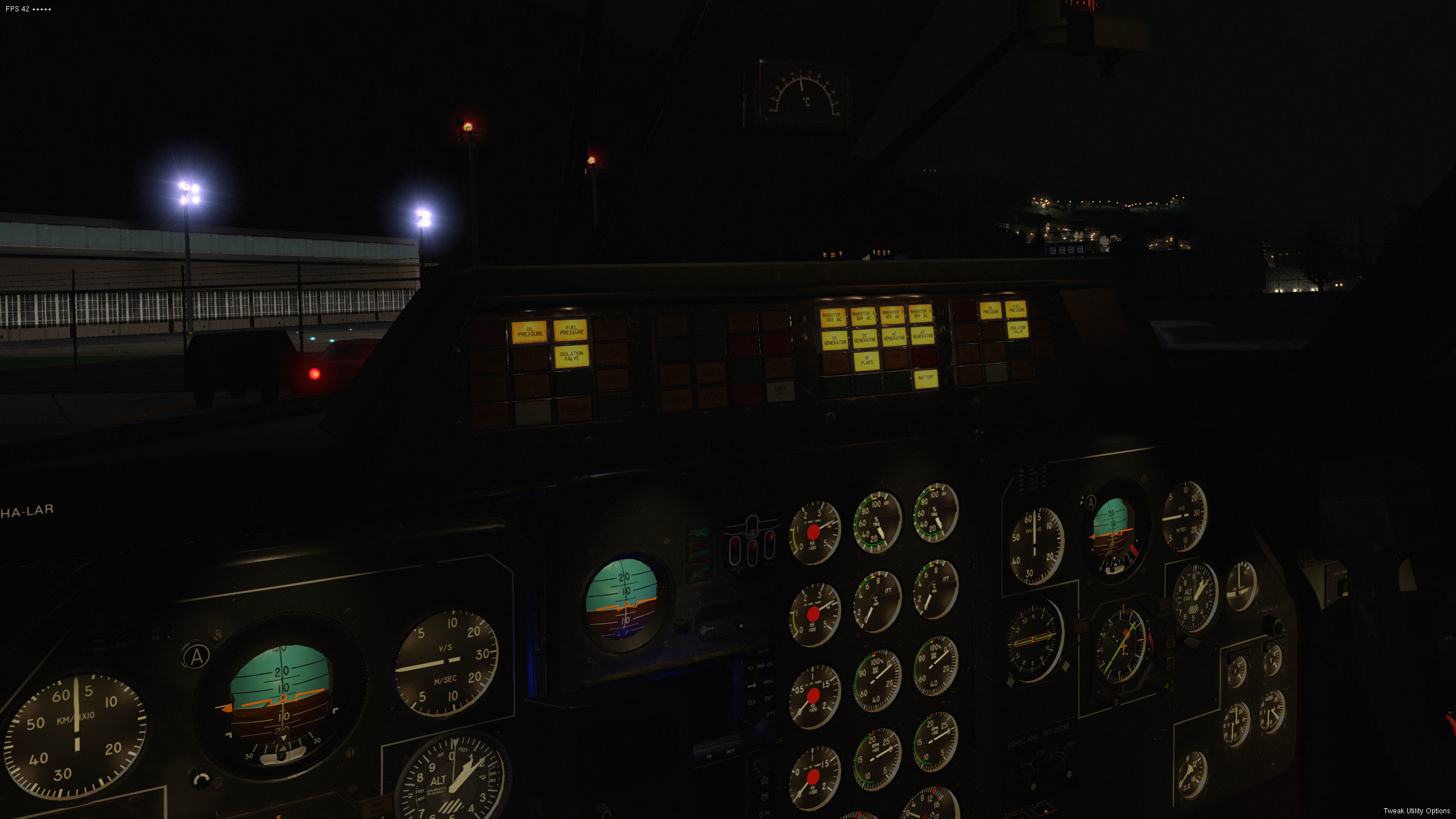 Let L-410 Turbolet - Cabin lights and lamps