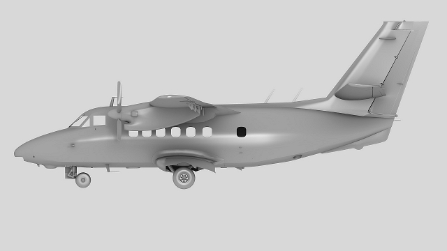 Let L-410 - teljesen elkészült a 3D modell