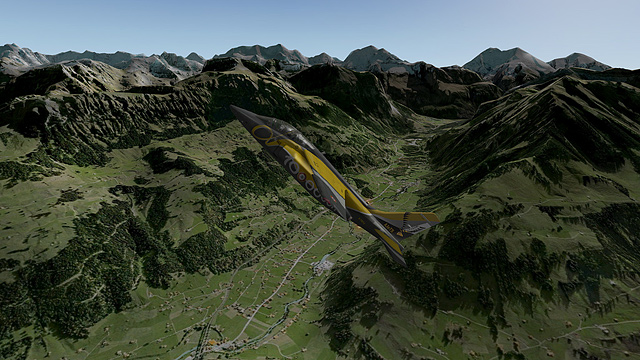 Swiss VFR Scenery